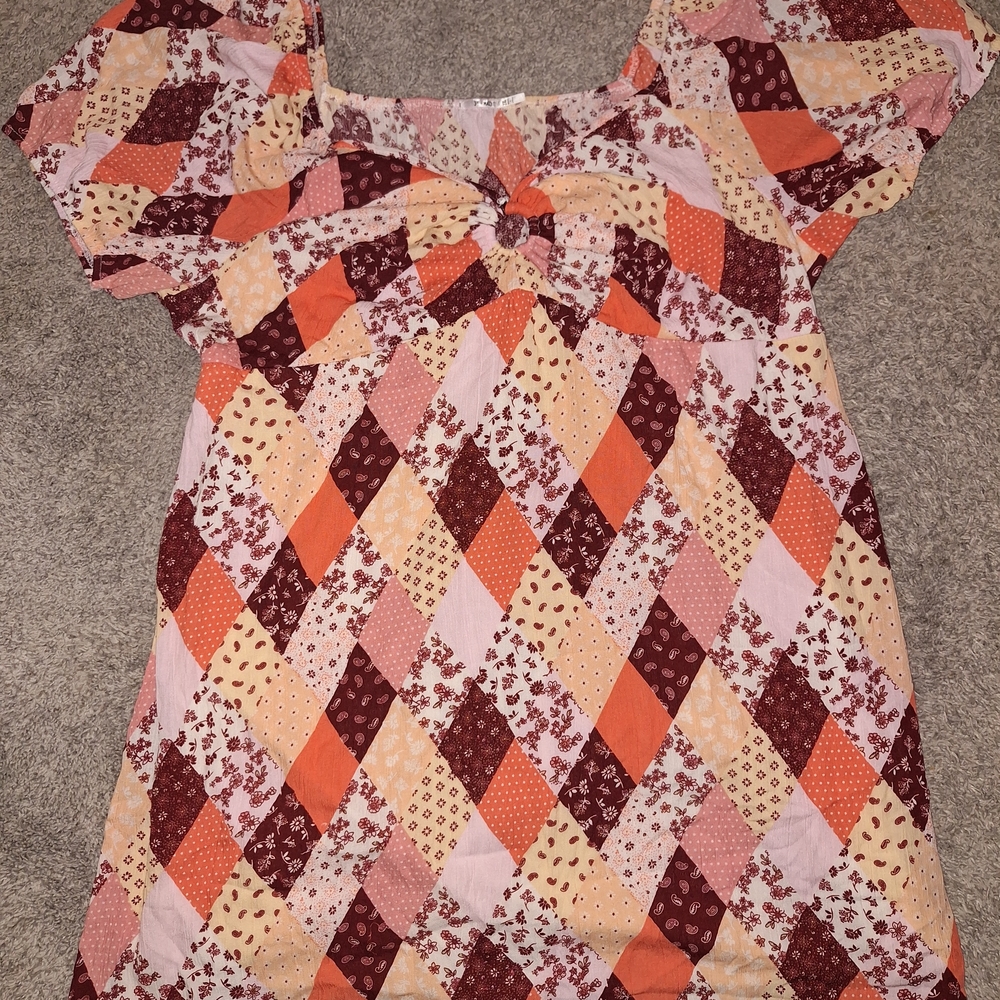 Floral Patchwork Women's Top